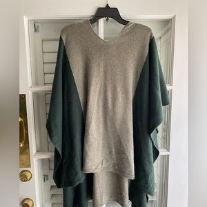 Halogen cashmere poncho